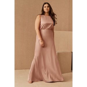 NWT BHLDN Beckett Satin Charmeuse Maxi Dress